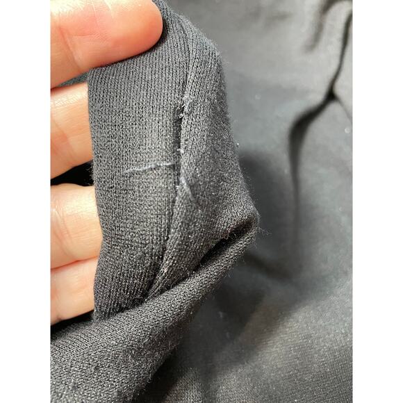 Dolce & Gabbana Pencil Skirt Size 30 Black Stretch Knit Minimalist Office Preppy - Picture 12 of 12